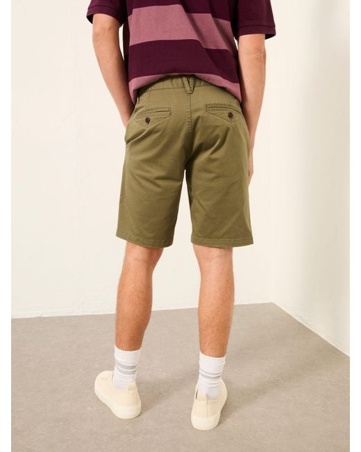 FatFace Natural Fatface Mawes Chino Shorts for men
