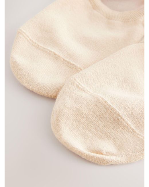 Next Natural Basic Invisible Socks 3 Pack