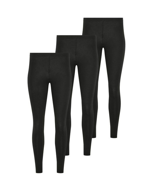 PixieGirl Petite Black Pixiegirl Petite Basic Leggings 3 Pack