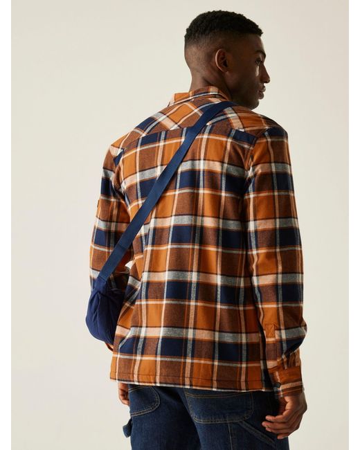 Regatta Orange Spennith Shacket for men
