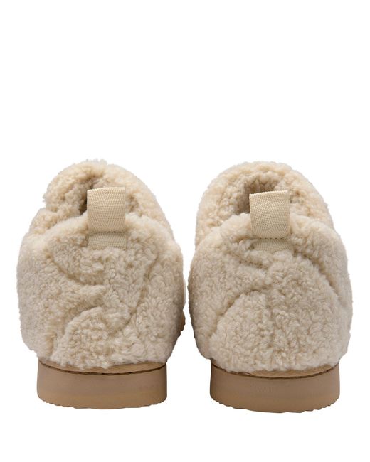 Dunlop Natural Fur Bootee Slippers