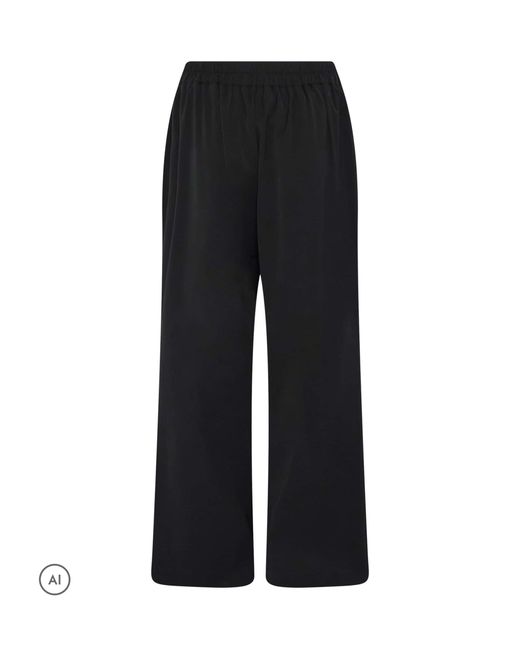 Evans Black Pleated Front Trousers