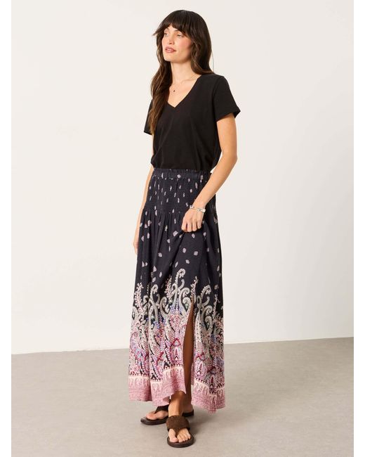 FatFace Pink Fatface Harper Midi Skirt