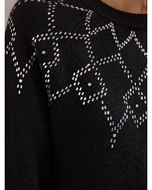 Phase Eight Black Abigail Jumper