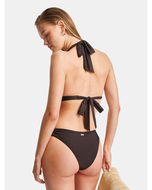 Tala Brown Side Ring Bikini Bottoms