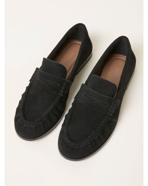 FatFace Natural Fatface Suede Loafer Flat
