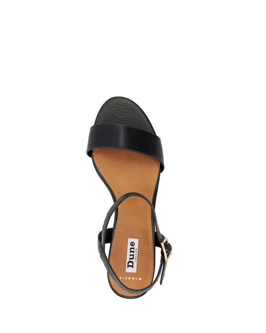 Dune Natural Jelly Zweiteilige Sandalen Mit Blockabsatz