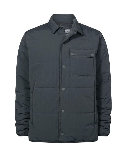 TOG24 Gray Tog 24 Adamson Shower Resistant Insulated Shacket for men