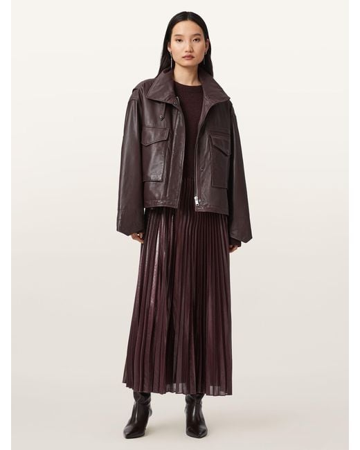AllSaints Brown Allsaints Clay Jacket
