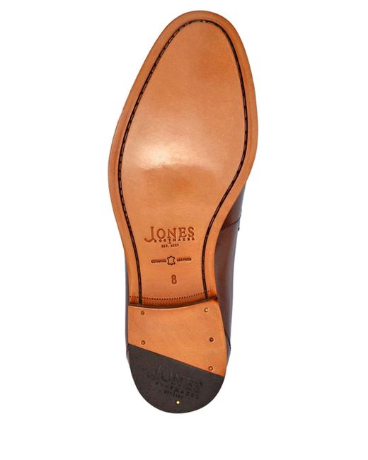 Jones Bootmaker Reece Loafer Aus Leder in Red für Herren
