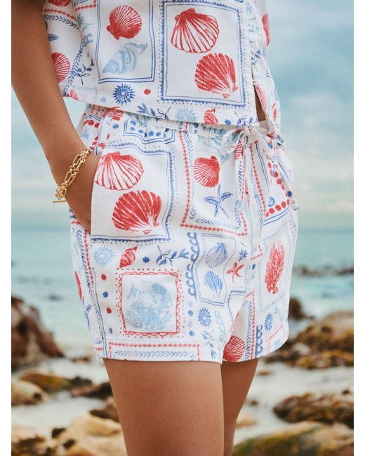 Next Blue Pull On Shorts