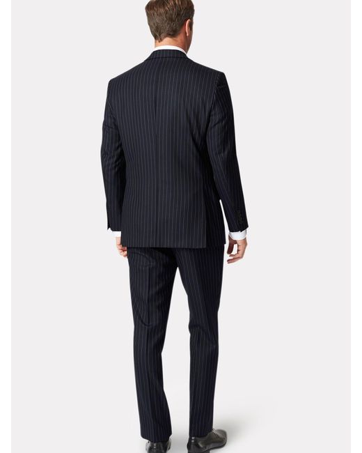 Brook Taverner Blue Suit Jacket for men