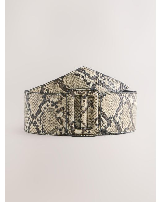Next Natural Pu Wide Belt