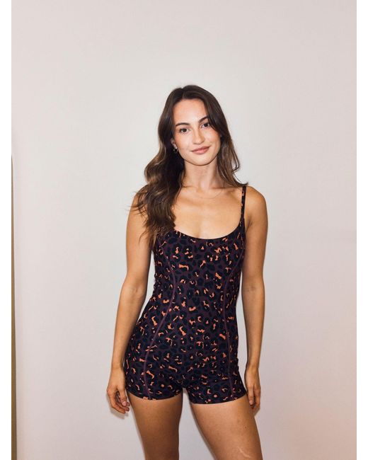 Never Fully Dressed Purple Never Fully Dressed Burgandy Leopard Unitard