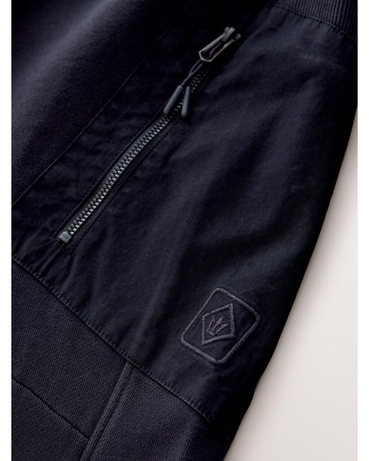 Next Blue Slim Fit Utility Loopback Slim Joggers for men