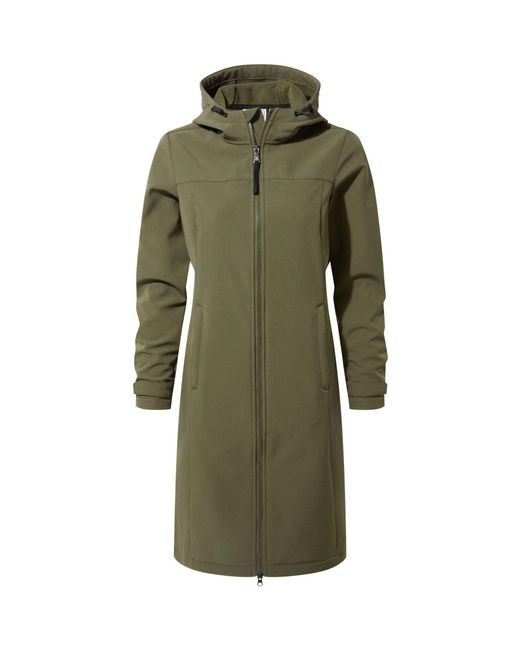 TOG24 Green Tog 24 Marina Long Water Resistant Softshell Jacket