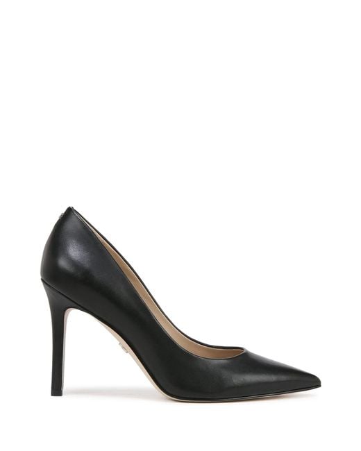Sam Edelman Black Hazel Pointed Toe Heels