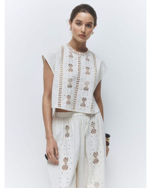 Next White Shell Top