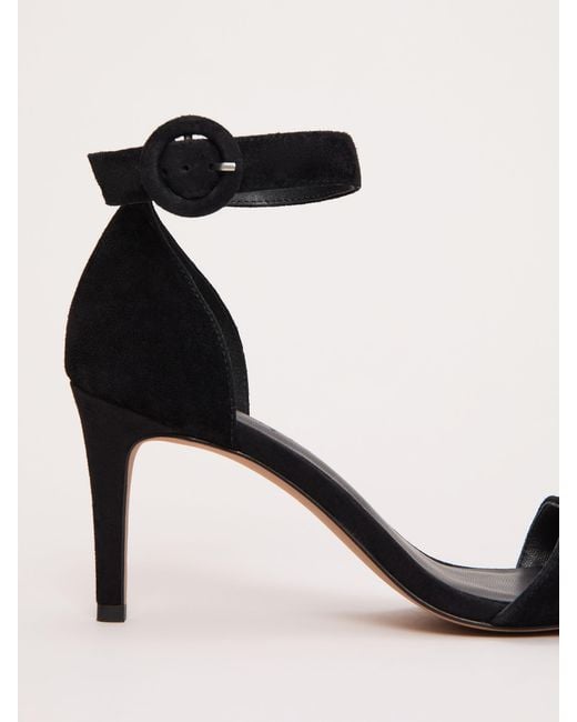 Phase Eight Black Phase Eight Suede Strap Sandal