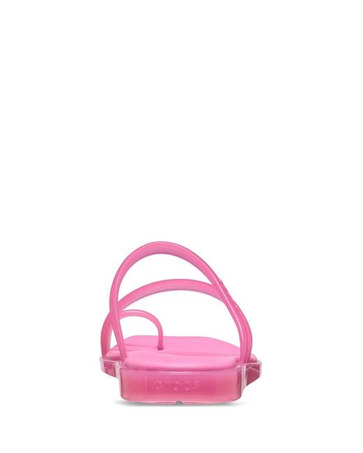CROCSTM Pink Miami Two Strap Sandals