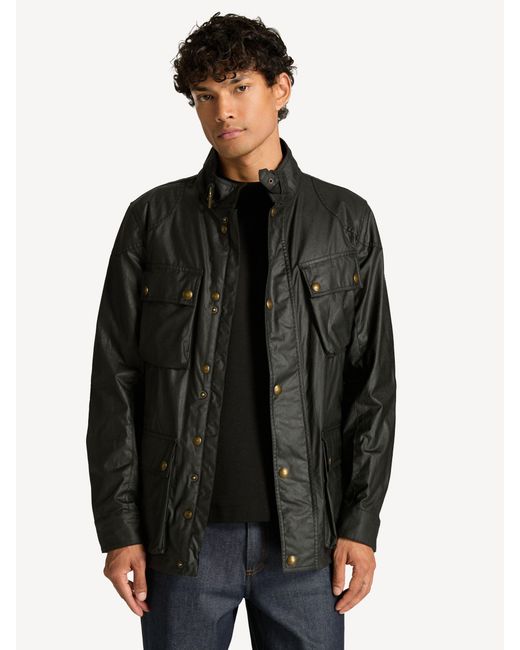Belstaff Black Fieldmaster Cotton Jacket for men