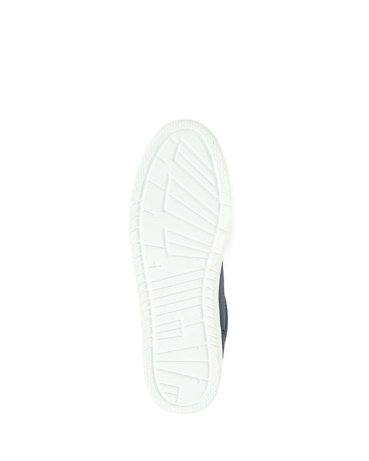 Pavers Blue Chunky Platform Trainers