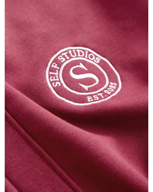 Self Red Bomber Jacket