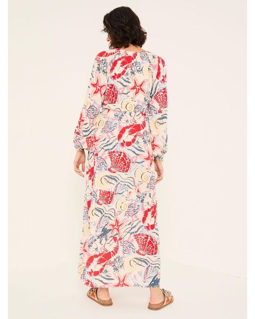 FatFace Pink Fatface Noelle Maxi Dress
