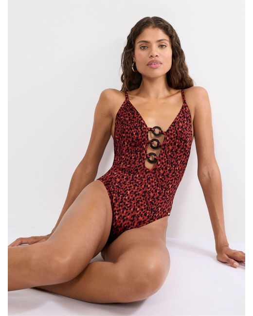 Triumph Red Midnight Swim