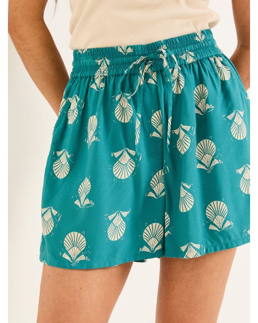 FatFace Blue Fatface Flippy Shorts