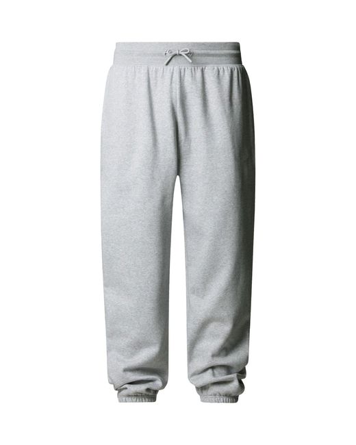 The North Face Gray Essential Relaxed Straight Leg Joggers for men