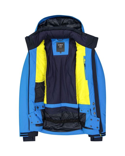 CMP Blue Zip Hood Ski Jacket for men
