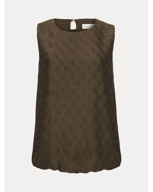 Phase Eight Green Phase Eight Zula Bubble Hem Top