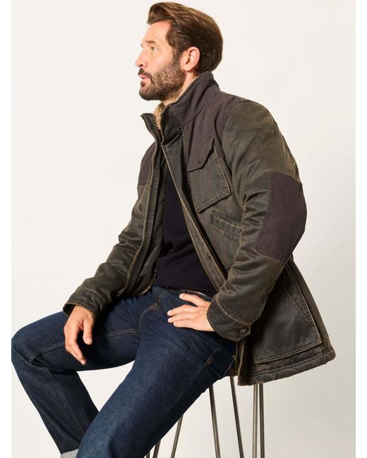 FatFace Black Fatface Broadsands Field Jacket for men
