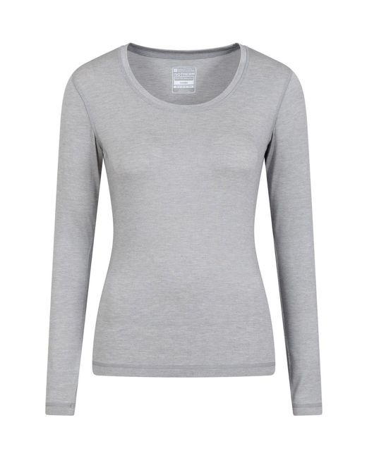 Mountain Warehouse Gray Keep The Heat Quick Drying Thermal Top