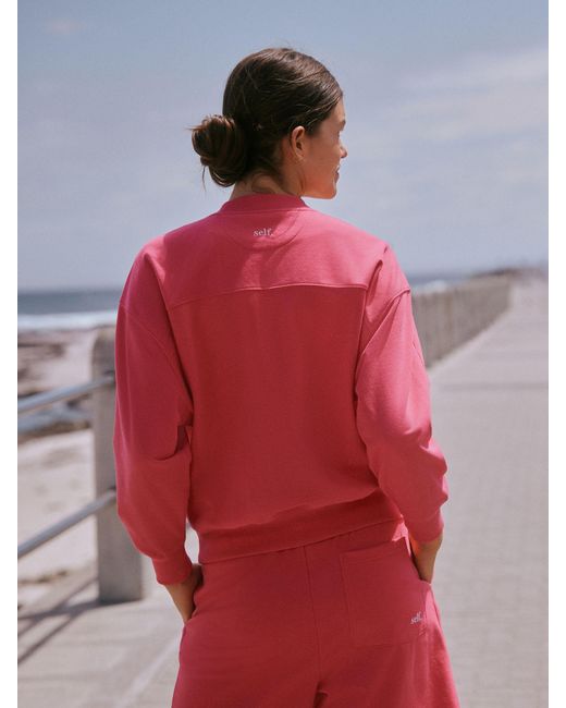 Self Pink Sweatshirt