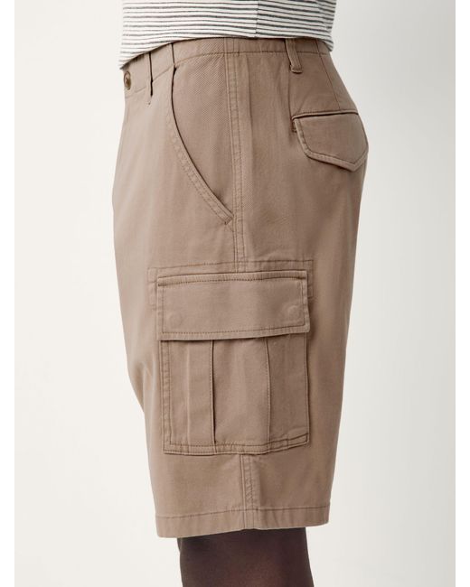 Next Natural Stretch Cargo Shorts for men