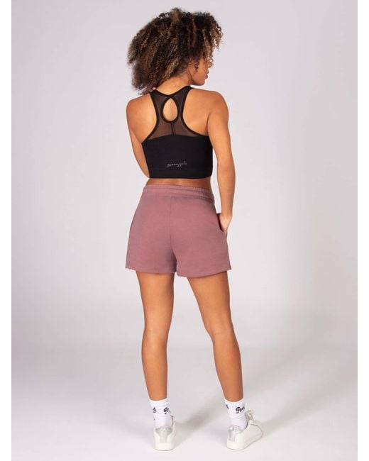 Pineapple Pink Retro Shorts
