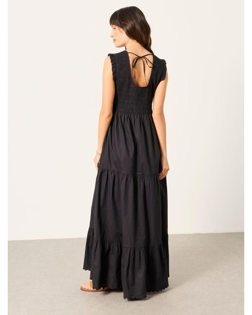 FatFace Black Fatface Anais Regular Maxi Dress