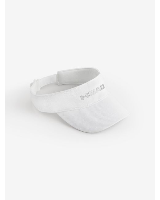 Head White Performance Visor Hat