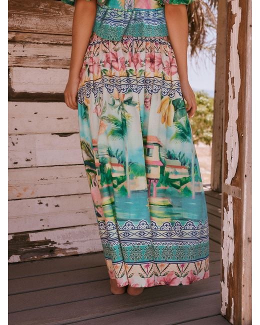 Next Blue Full Skirt