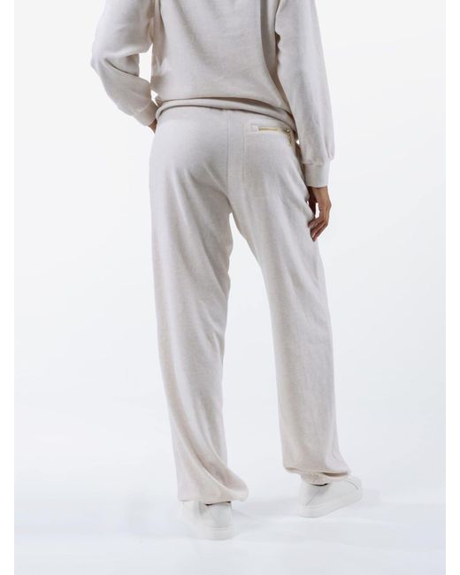 Juicy Couture White Davidson Trackpants