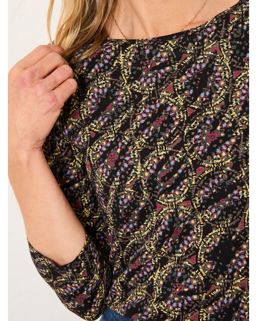 FatFace Gray Fatface Ria Top
