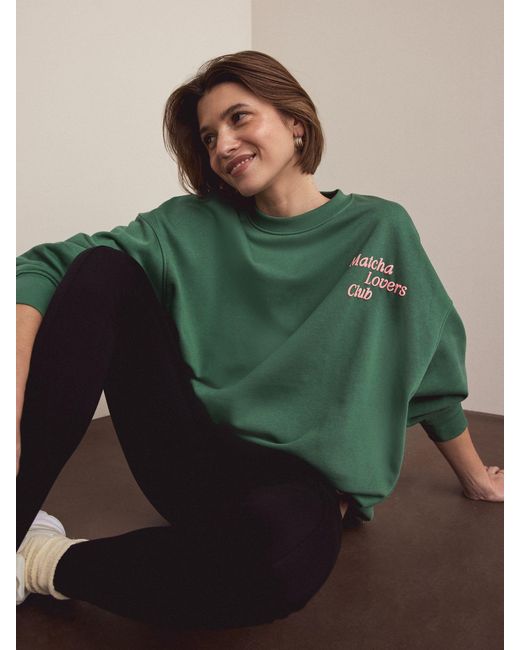Next Green Hearts And Valentines Sweatshirt