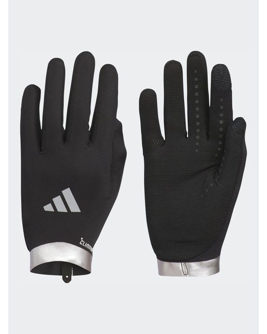 Adidas Black Running Gloves for men