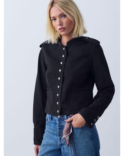 Next Blue Military Jacket