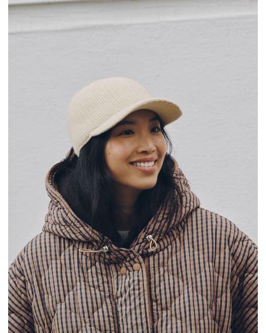 Next Natural Ecru/ Knitted Cap