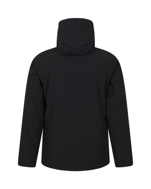 Mountain Warehouse Black Astro Waterproof Ski Jacket for men