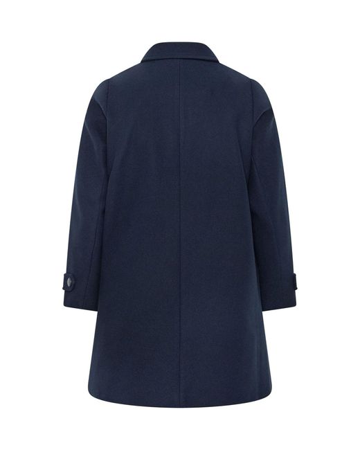 Evans Blue Longline Coat