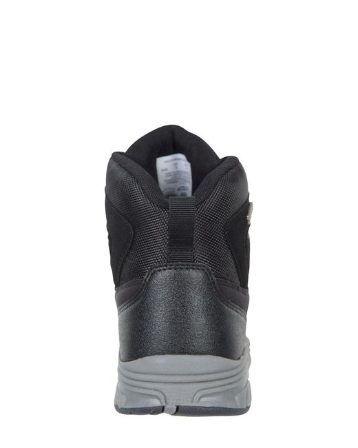 Mountain Warehouse Black Ramble Waterproof Softshell Walking Boots for men